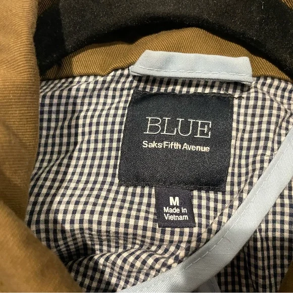 Saks Fifth Avenue Blue Sartoria Italiana men’s brown jacket - Picture 6 of 8